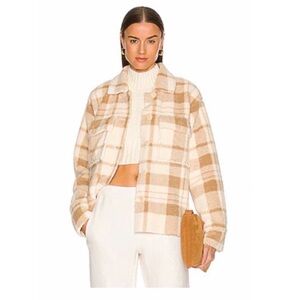 Le Superbe Surfari Plaid Shacket.